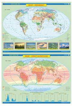 Mapy: Krajobrazy i strefy klimatyczne